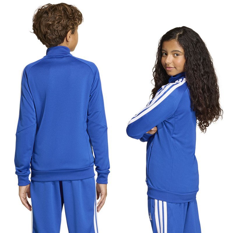 Bluza adidas TIRO 26 Training Jacket Junior JY7199 niebieski 140 cm
