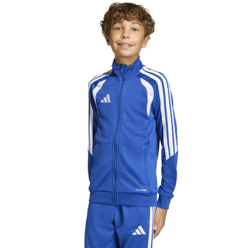 Bluza adidas TIRO 26 Training Jacket Junior JY7199 niebieski 176 cm