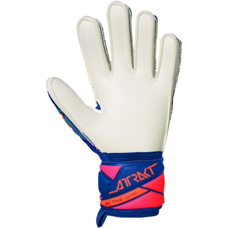 Rękawice Reusch Attrakt Advance Junior 56 72 215 4126 niebieski 7,5