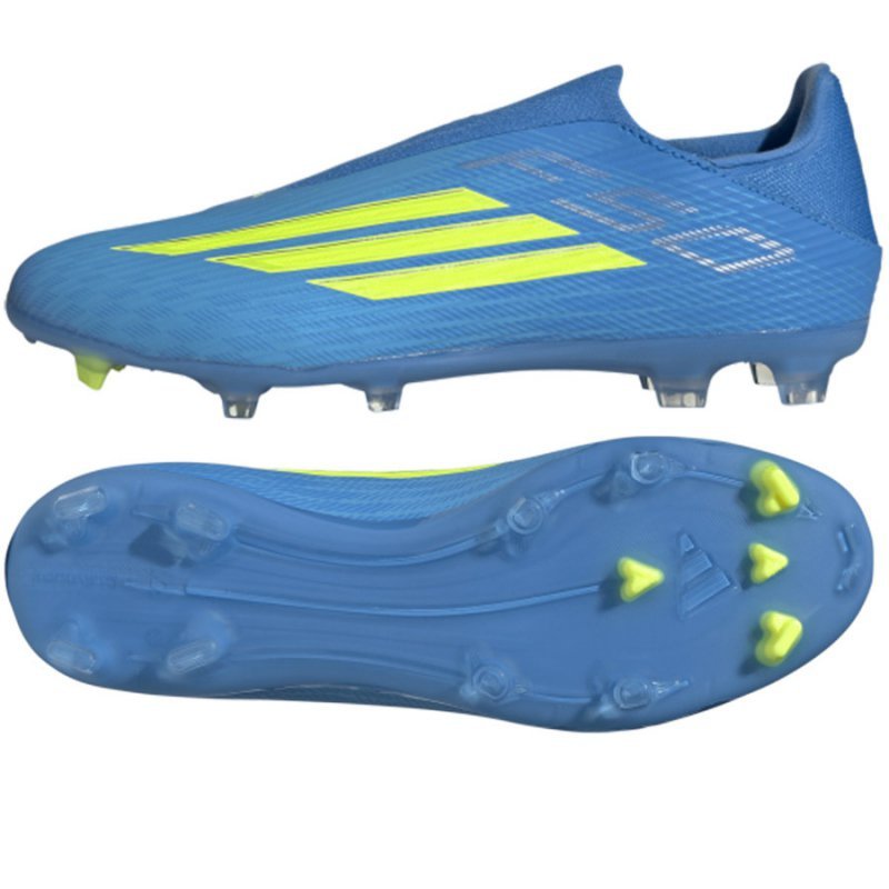 Buty adidas F50 League LL FG/MG JR8985 niebieski 43 1/3