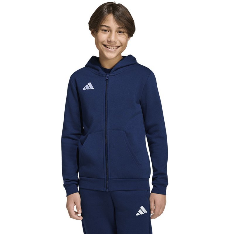 Bluza adidas ENTRADA 26 Full Zip Hoody KH1784 granatowy 176 cm