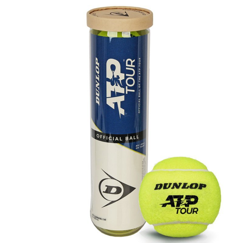Piłka tenisowa Dunlop ATP Tour żółty 