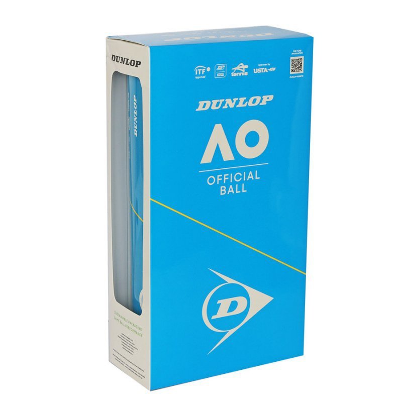Piłka tenisowa Dunlop Australian Open 2x4 szt żółty 
