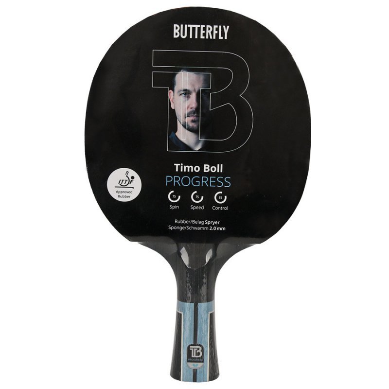 Rakietka Butterfly Timo Boll Progress FL- wklęsły 