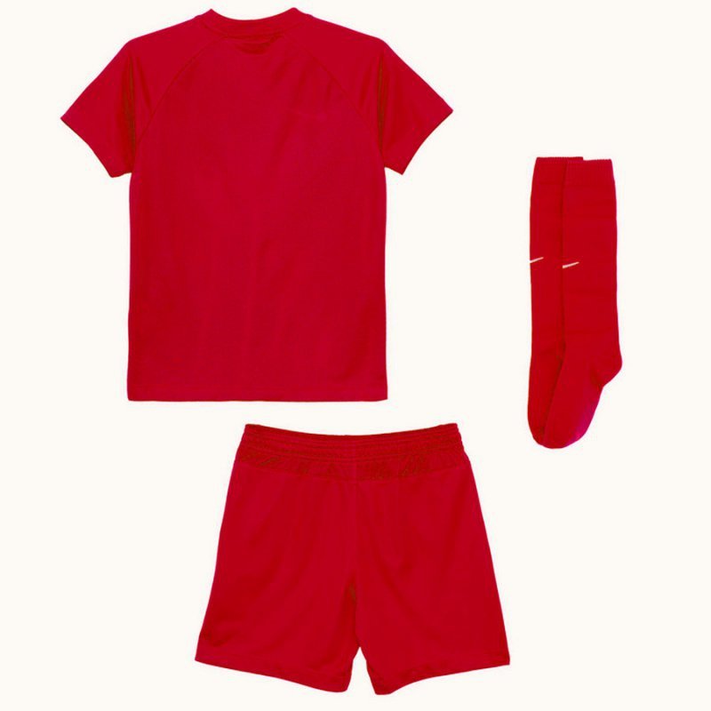 Komplet Nike Park VIII HV8260-657 czerwony M 110-116 cm