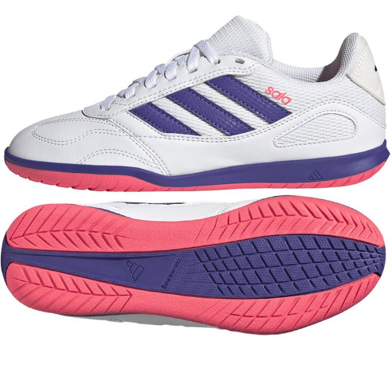 Buty adidas Super Sala III Jr IN JP6990 biały 37 1/3