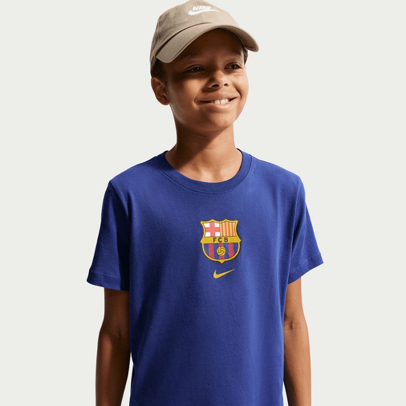 Koszulka Nike FC Barcelona IM1708-455 M (137-147) granatowy
