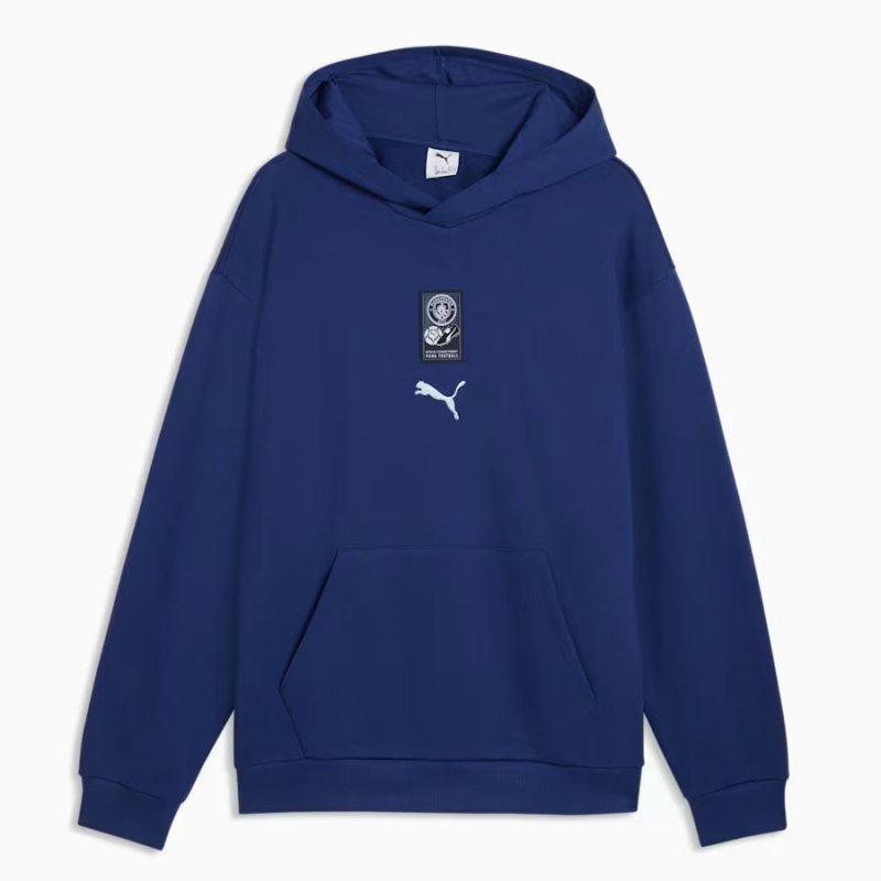 Bluza Puma Manchester City Hoodie 786288-21 niebieski M