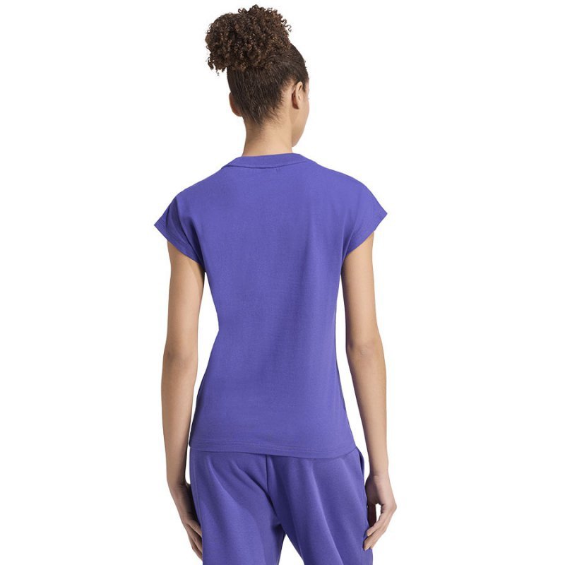 T-shirt adidas W Essentials Linear KF8375 fioletowy L