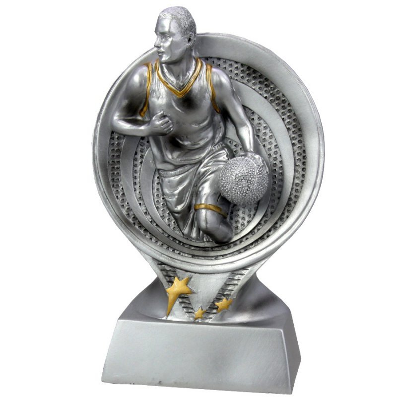 Statuetka Koszykówka Tryumf srebrny 