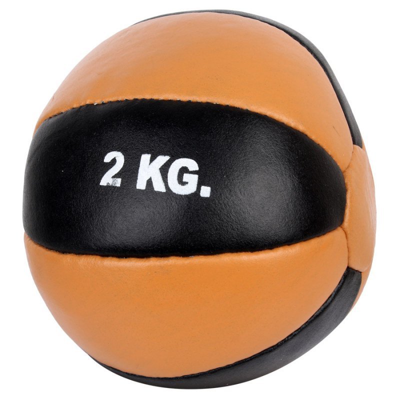Piłka lekarska 2 kg brązowy 