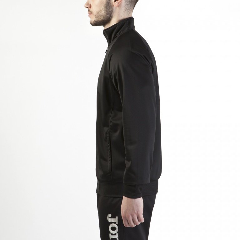 Bluza Joma Combi 100086.100 czarny 140 cm