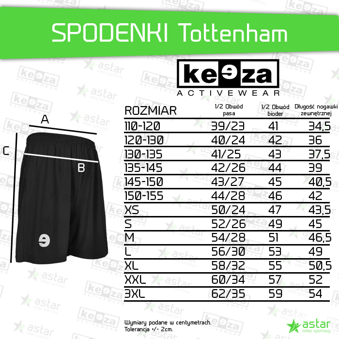 Spodenki Pogoń Kłomnice Keeza