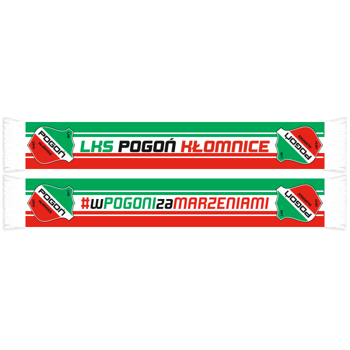 Szalik kibica Pogoń Kłomnice