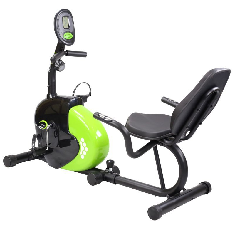 R9259 PLUS POZIOMY ROWER MAGNETYCZNY HMS (9 KG) czarno-zielony