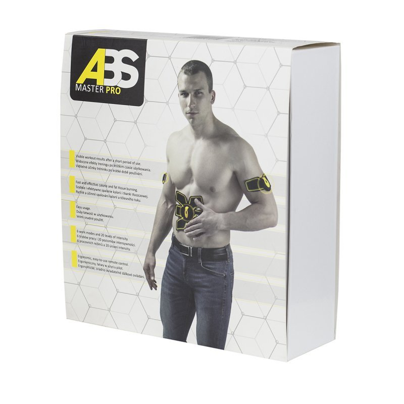 ABS MASTER PRO ELEKTROSTYMULATOR MIĘŚNI NN