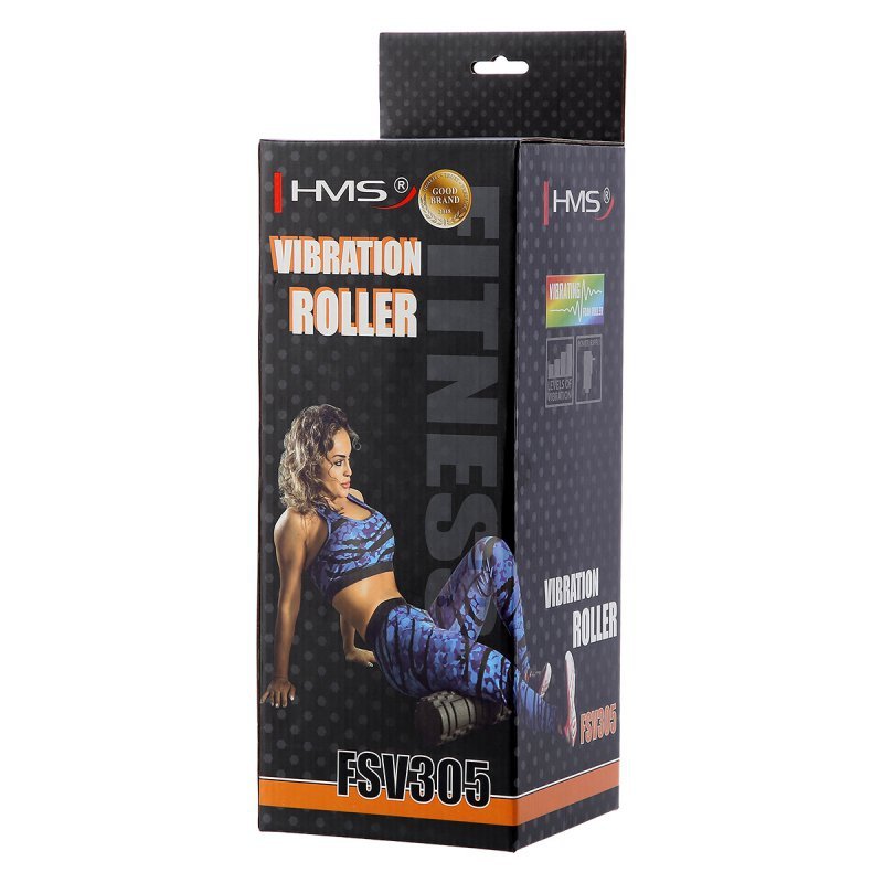 FSV305 GRAY VIBRA WAŁEK/ROLLER FITNESS HMS