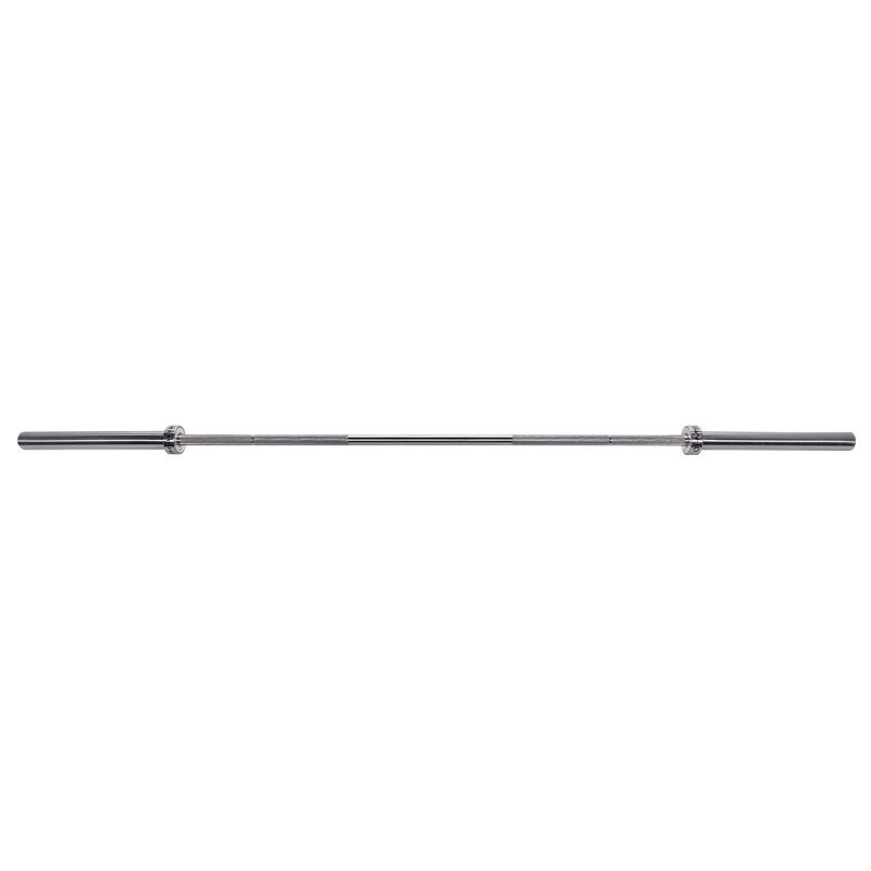 GO1100 GRYF OLIMPIJSKI 20KG 2200MM HMS PREMIUM + ZG1500 GOLDEN ZACISKI LOCK JAW (2 szt)