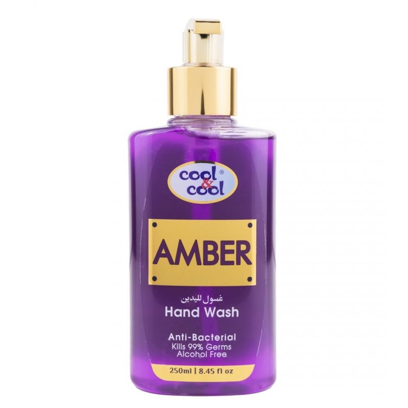 Cool & Cool Amber bazalkoholowy antybakteryjny żel do mycia rąk 250 ml
