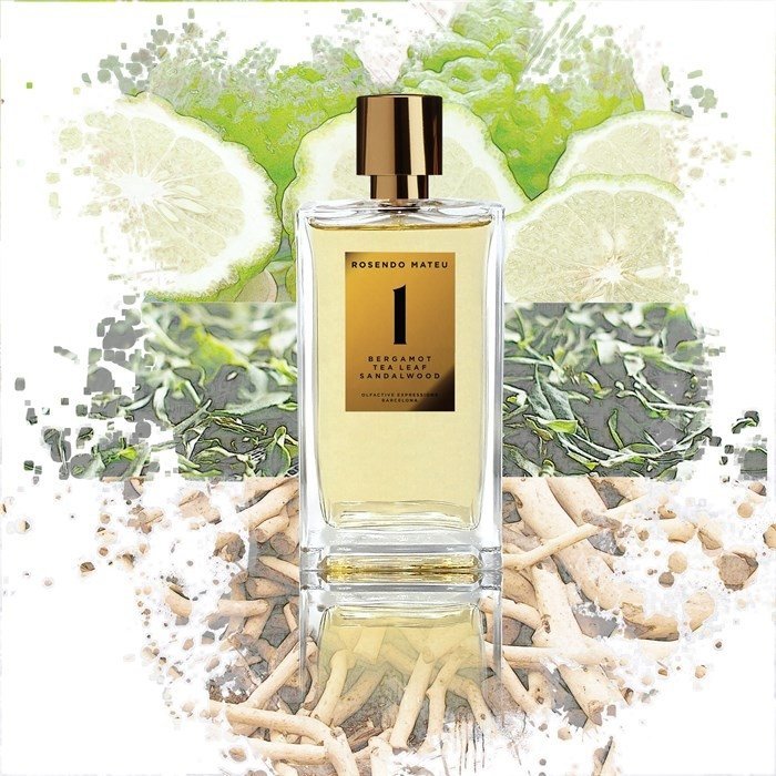 Rosendo Mateu Nº 1 Bergamot, Tea Leaf, Sandalwood Perfume 100 ml