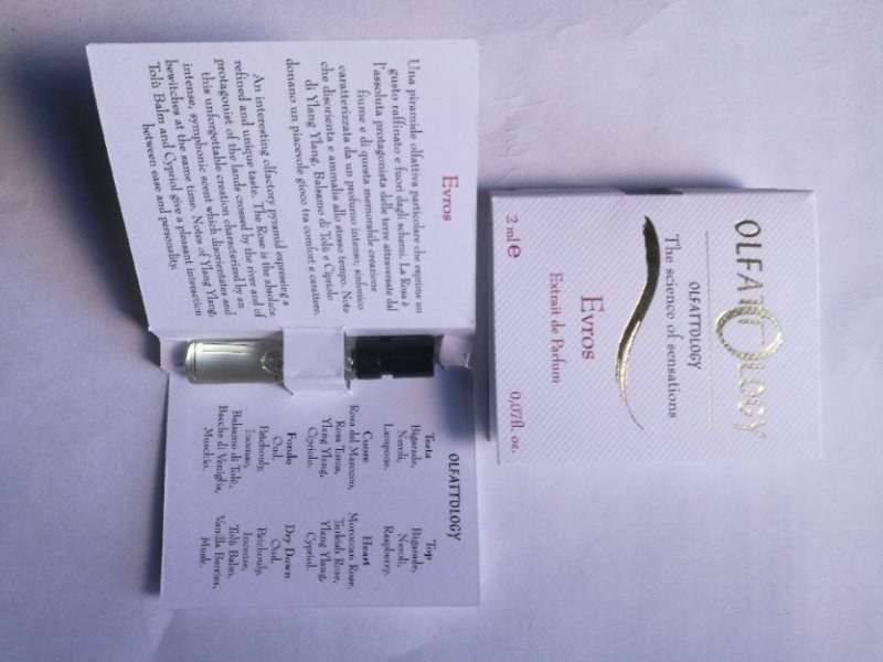 Olfattology Evros Extrait de Parfum 2 ml