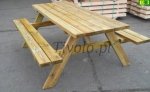 stół drewniany do ogrodu (dl.200 cm) 