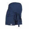 MijaCulture - maternity shorts with belt Bella M008 navy