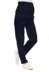 MijaCulture Casual maternity trousers Hanna M009 navy blue