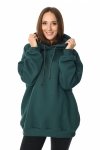 MijaCulture hoodie for pregnant women and breastfeedinf Naomi  M016 Green