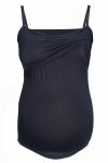 MijaCulture - top na ramiączkach 2 w 1 ciążowy i do karmienia 4029/M46 czarny