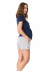 MijaCulture spodenki ciążowe EVA M016 melanż