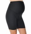 Sportowe krótkie legginsy ciążowe  4133 / M103