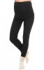 MijaCulture – Long Full Lenght Warm Maternity Leggings for Cool Weather 3006 Black 