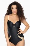 AVA SWIMWEAR STRÓJ KĄPIELOWY SKJ 46 BLACK