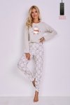 TARO 2845 PIŻAMA DAMSKA DŁ.ANIELA S-XL(DRAPANA)