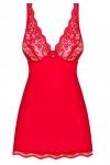 OBSESSIVE LUVAE BABYDOLL I STRINGI CZERWONA