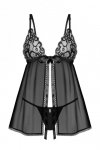 OBSESSIVE BLOMENTIS BABYDOLL I STRINGI