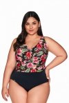 AVA SWIMWEAR STRÓJ KĄPIELOWY JEDNOCZĘŚCIOWY SKJ 60 FLORAL MAXI