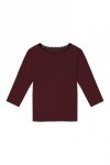 MEFEMI BY NIPPLEX BLUZKA MARGOT 3/4 BURGUND