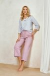 TARO 3448 PIŻAMA DAMSKA DŁUGA DEBORA M-XL