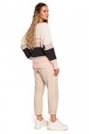 Moe M686 Sweter w pasy - model 2