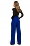 Stylove S311 Spodnie z szerokimi nogawkami - chabrowe