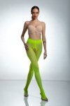 Amour Rajstopy Hip Gloss Fluo Żółty 20 DEN