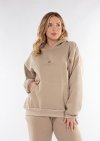 D Karen Bluza DK-K-B6-H1 CAPPUCCINO BAWEŁNA GRUBA