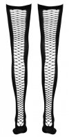 Cottelli LEGWEAR Thigh-high Net Stockings