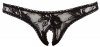 Cottelli LINGERIE Crotchless String black