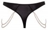 Cottelli LINGERIE String with Pearl Chains