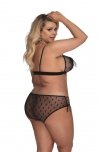 Anais IZZY XL+ (XXL/XXXL) BLACK SET/CZARNY KOMPLET
