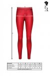 Demoniq BRLIDIA001 legginsy czerwone
