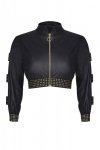 Demoniq MARTHA001 BLACK - kurtka